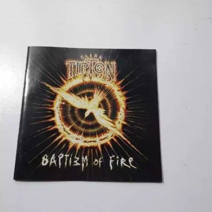 CD Glenn Tipton Batism of Fire IMPORTADO encarte frente