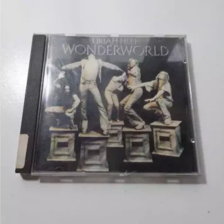 CD Uriah Heep Wonderworld IMPORTADO ORIGINAL RAISSIMO capa