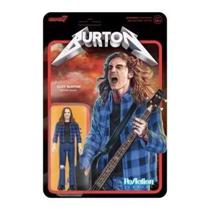 Action Figures Cliff Burton na caixa